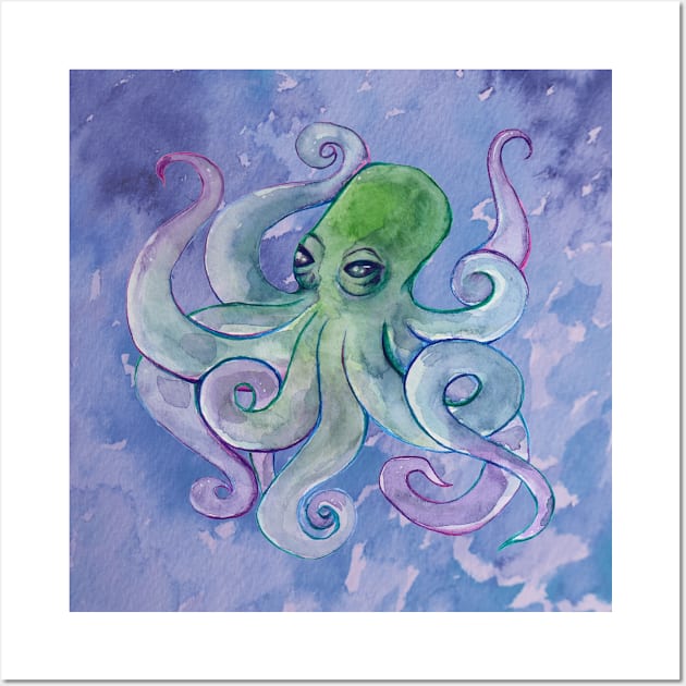 Octopus Wall Art by bubbsnugg